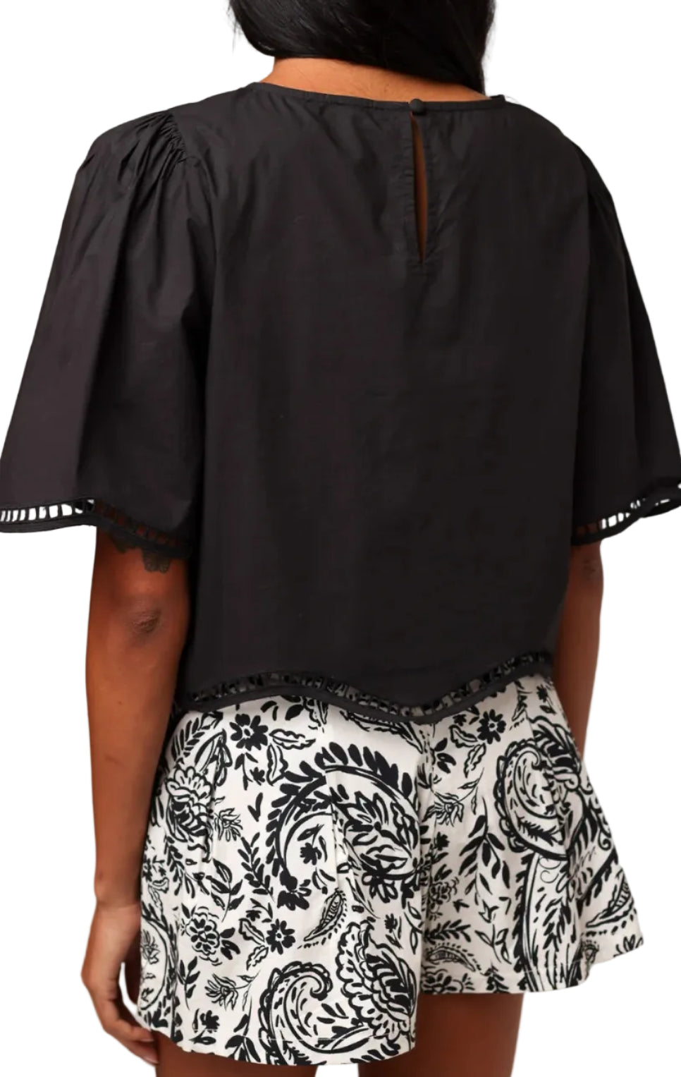 Shore Cleo Top In Black