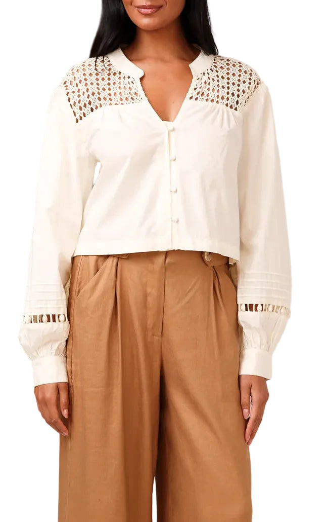 Shore Maren Long Sleeve Blouse