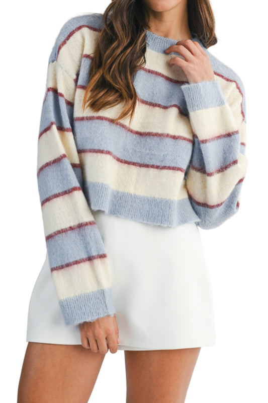 Ashlyn Stripe Knit Sweater