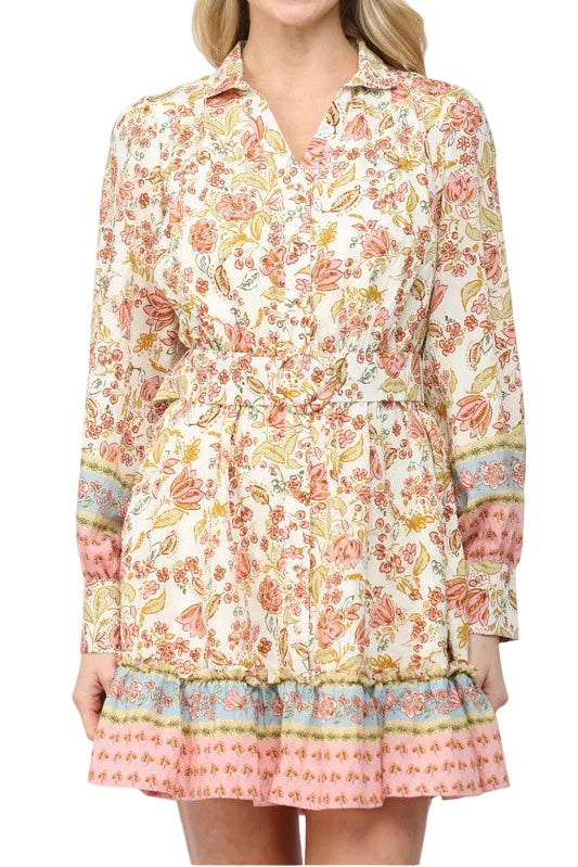 Milo Long Sleeve Mini Dress