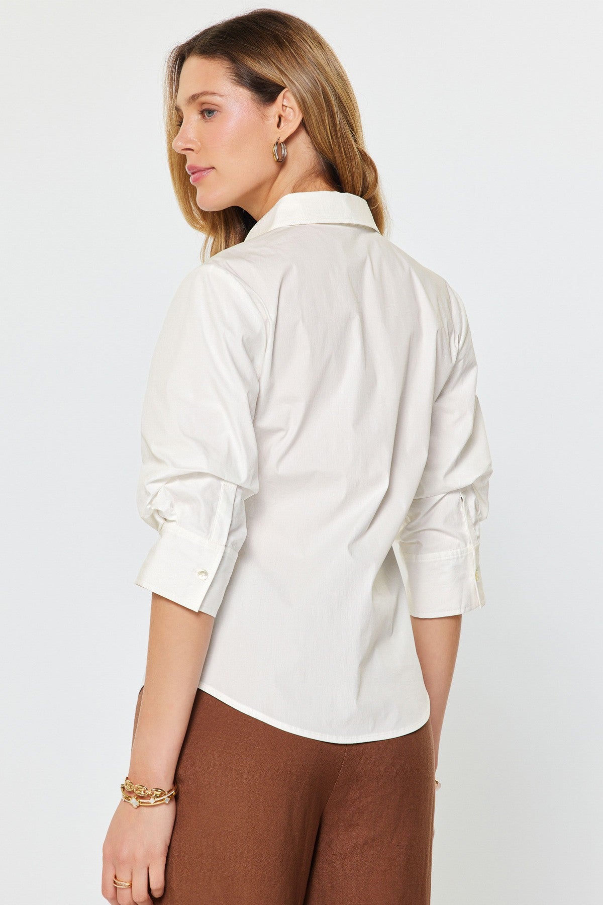 Ava Button Down Top
