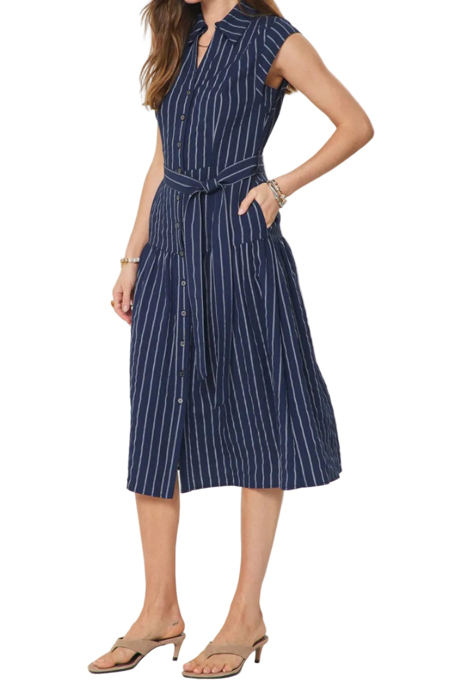 Annie Button Down Midi Dress