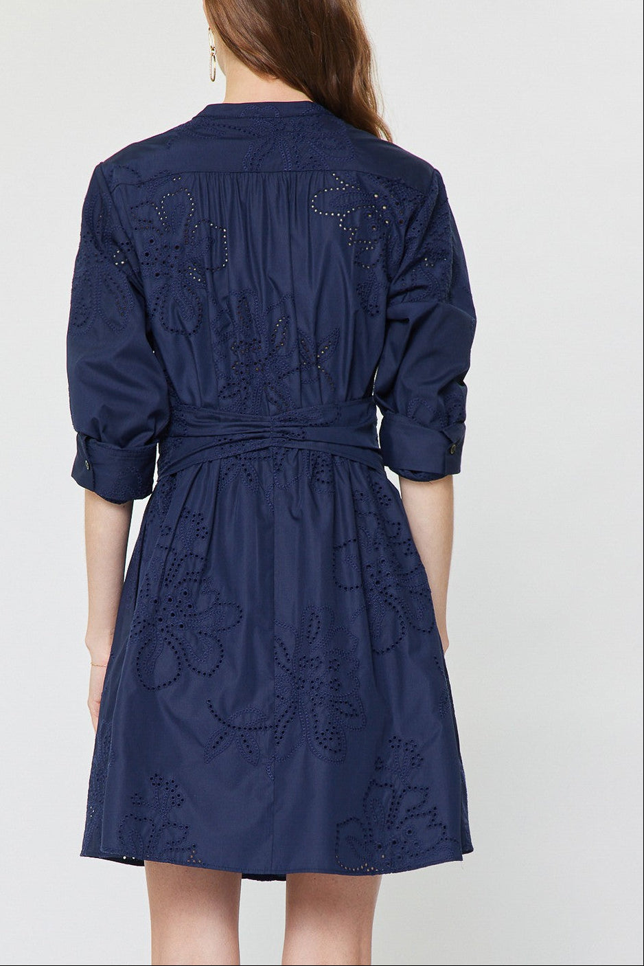 Wren Eyelet Mini Dress