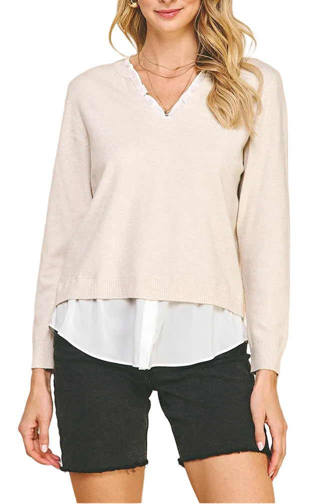 Greer V-Neck Sweater