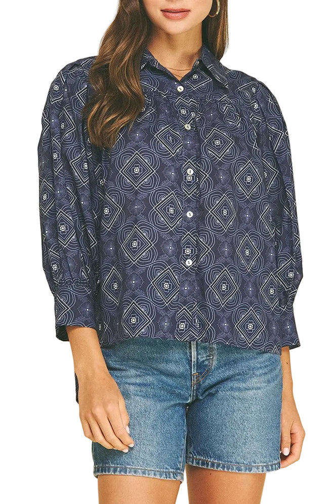 Perry Detailed Button Down