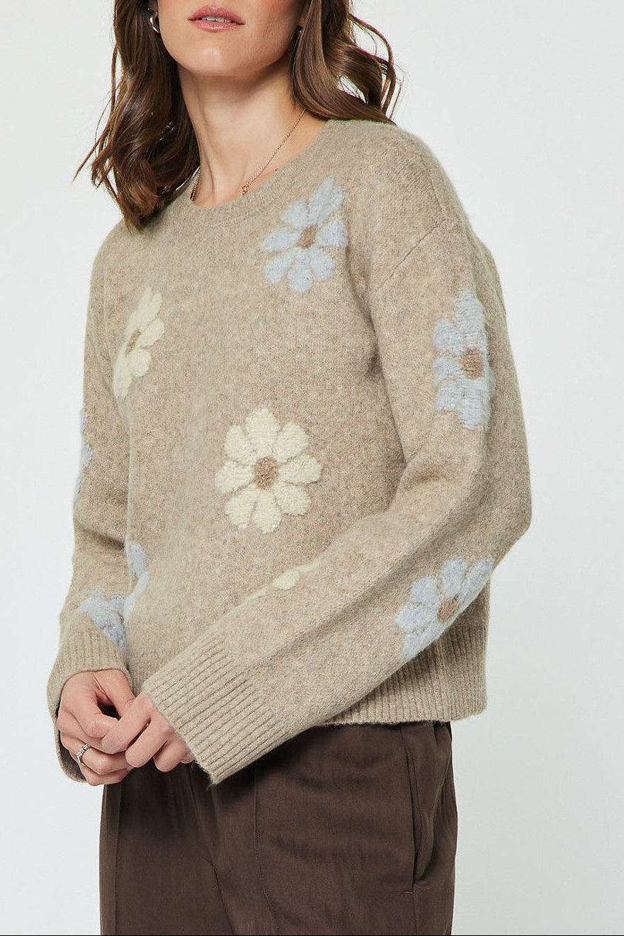 Palmer Flower Sweater