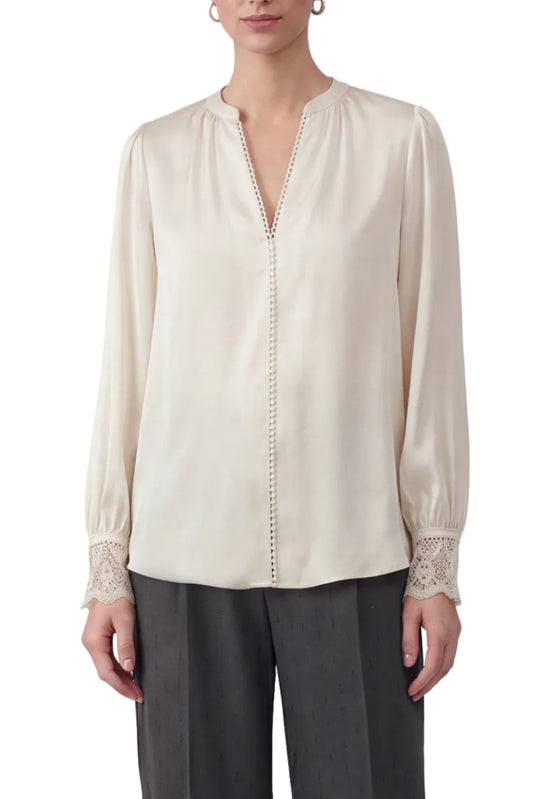 Sidnie Lace V Neck Top