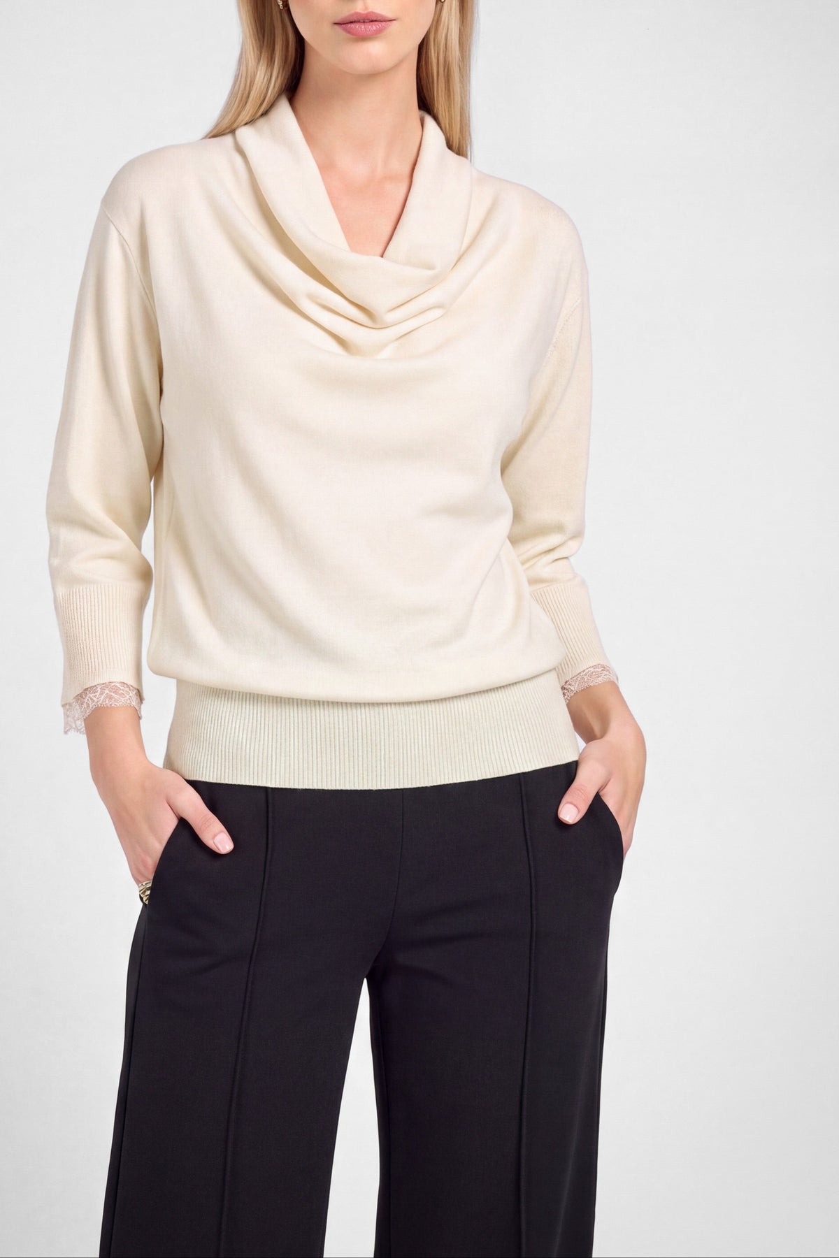 Christine Cowl Neck Sweater
