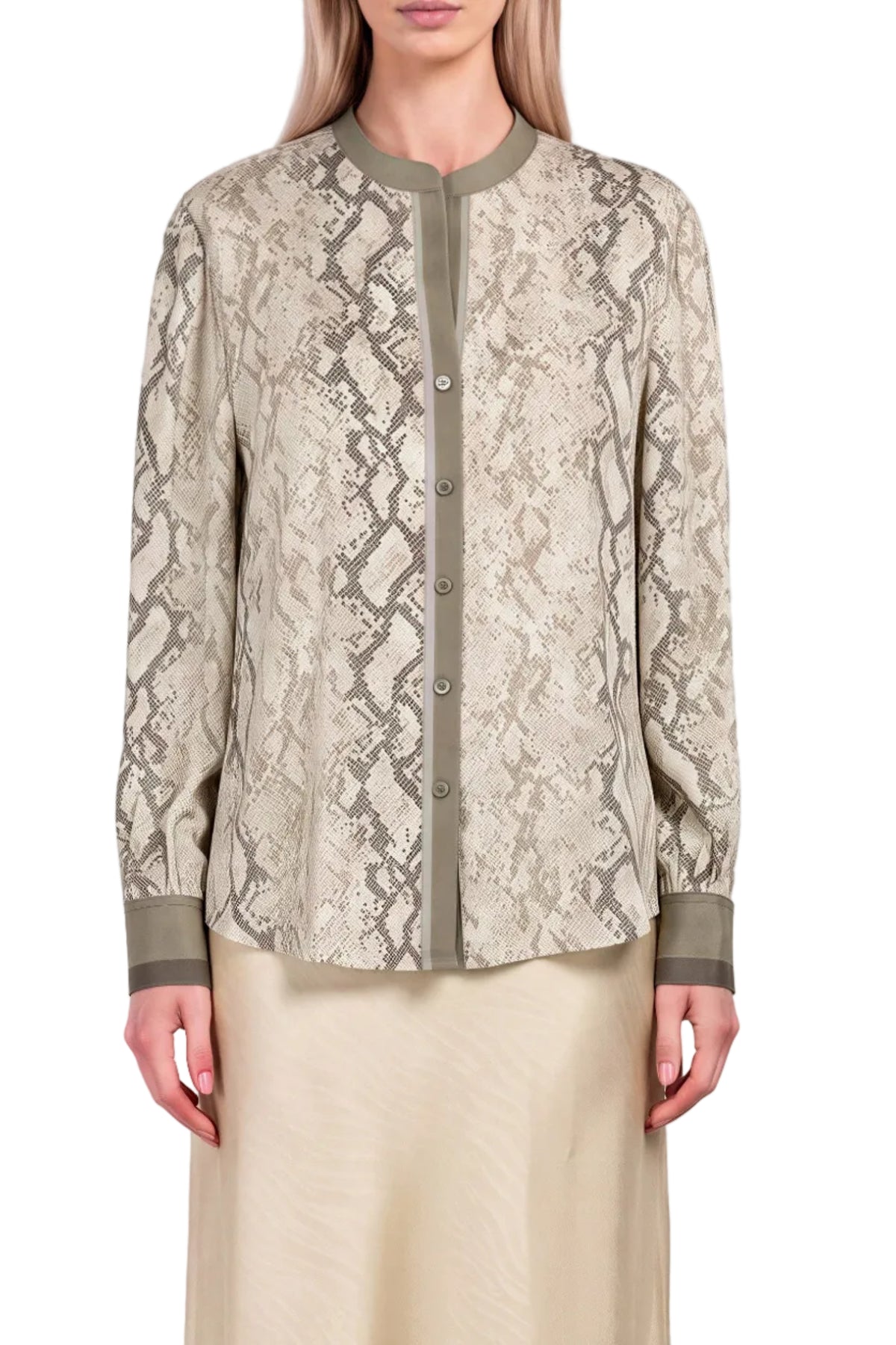 Lucie Long Sleeve Button Down Top