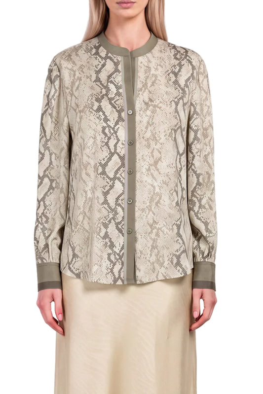 Lucie Long Sleeve Button Down Top