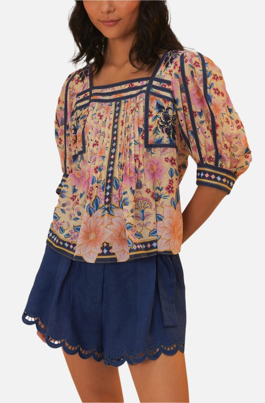 Farm Rio Superbloom Blouse