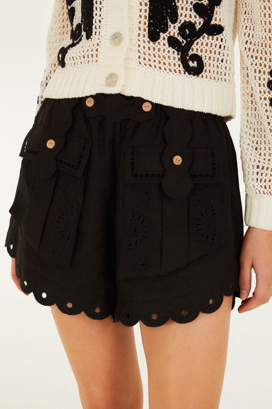 FARM Rio Artisanal Mini Shorts