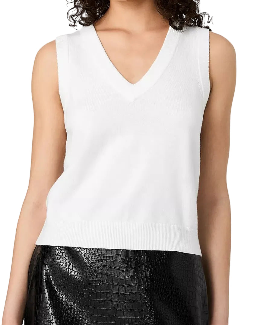 French Connection Willa Knit V-neck Sweater Vest