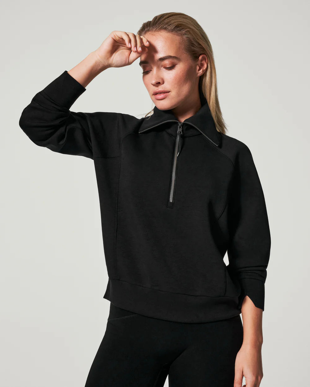 Spanx AirEssentials Half Zip and Wide Leg Set