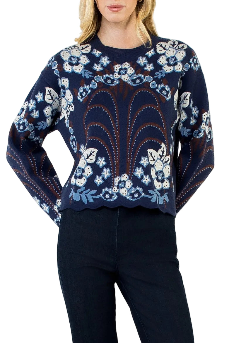 Juno Patterned Sweater