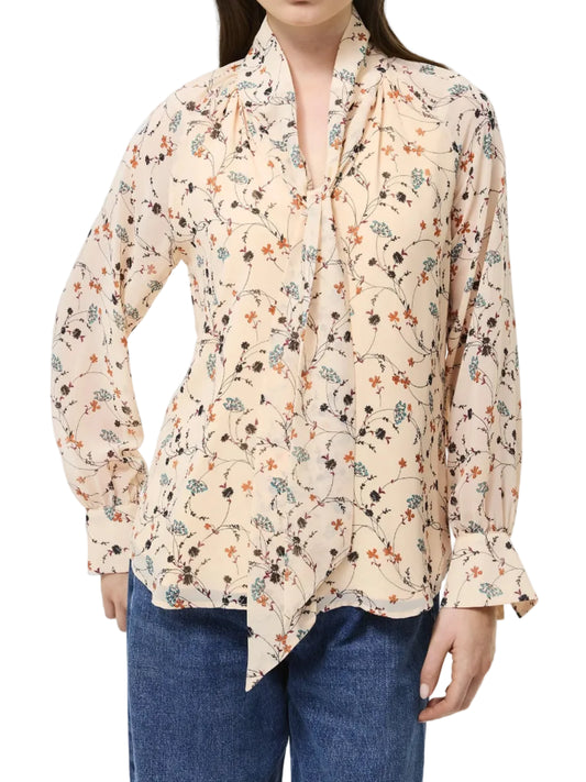 French Connection Leithia Neck Tie Top