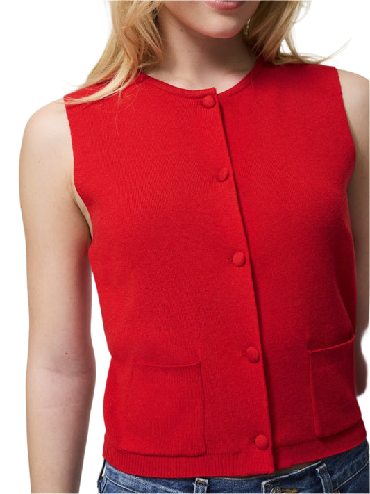 French Connection Cosysoft Knit Vest