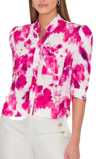 Generation Love Bardot Floral Shirt