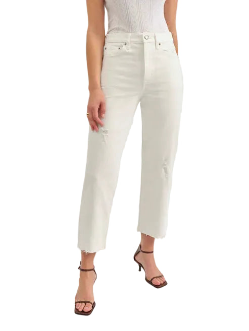 DAZE Sundaze High Rise Vintage Straight Crop Jeans