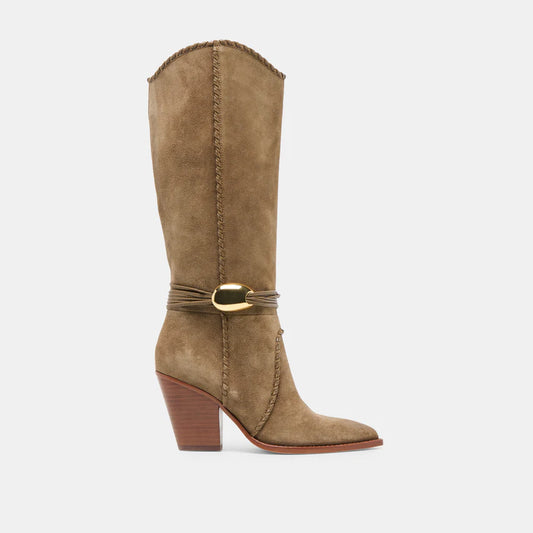 Dolce Vita Jody Olive Suede Boots