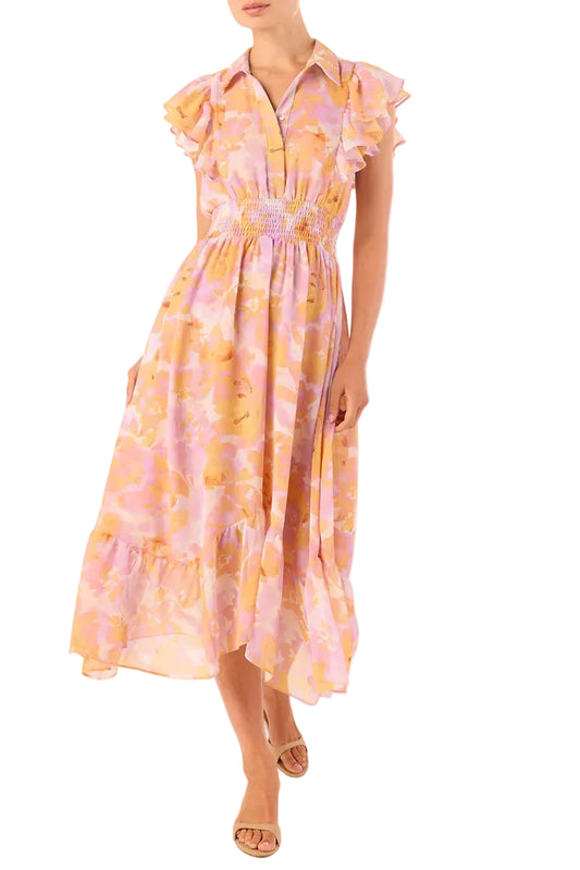 MISA Florencia Midi Dress