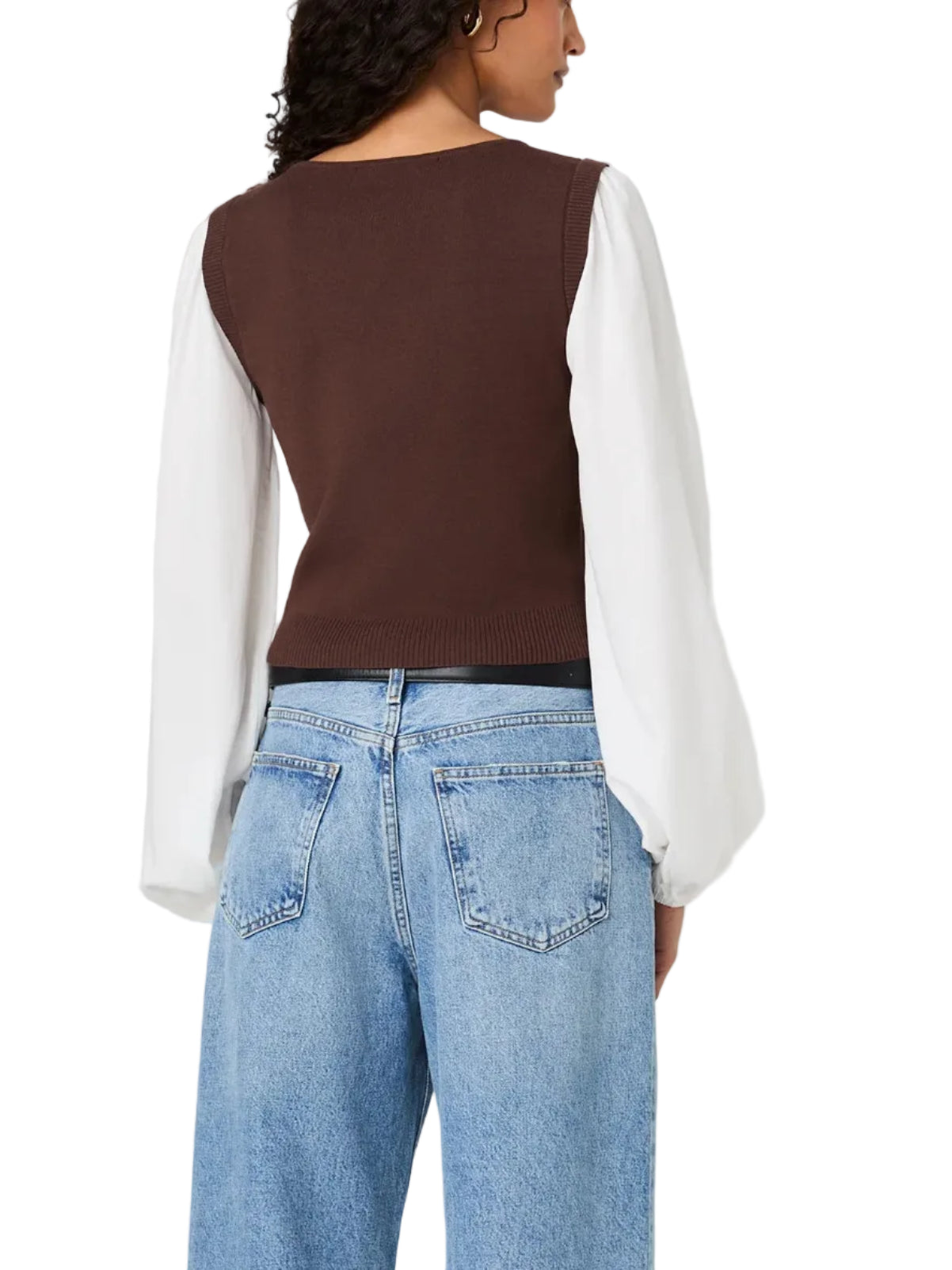 French Connection Maxime Knit Long Sleeve Top