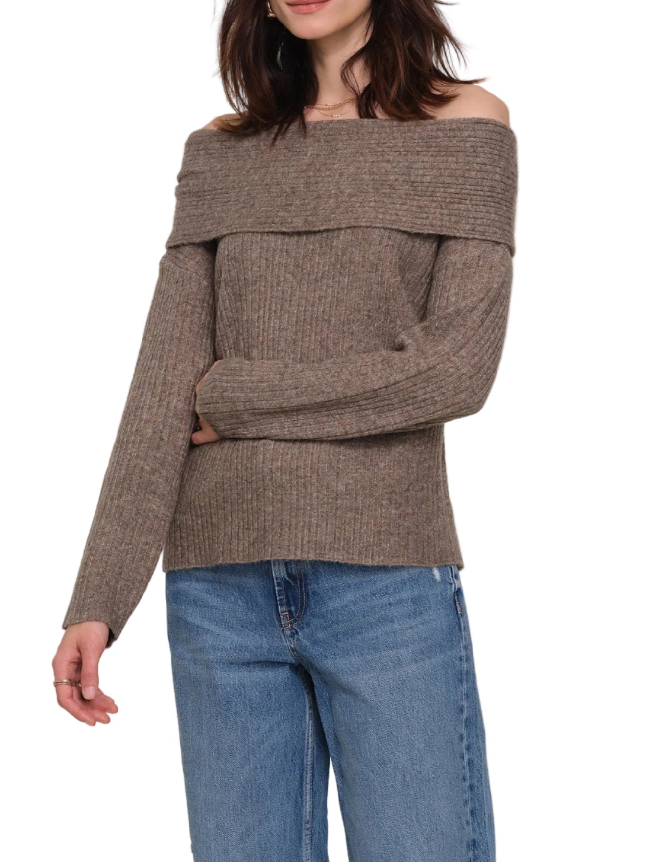 Heartloom Kendra Sweater in Taupe