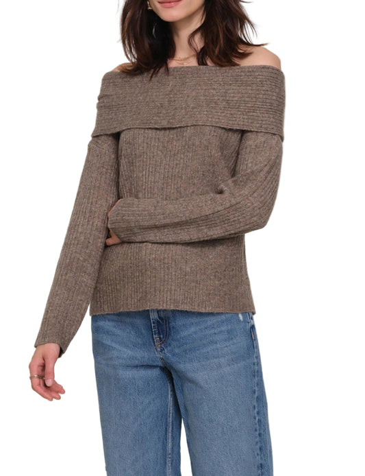 Heartloom Kendra Sweater in Taupe