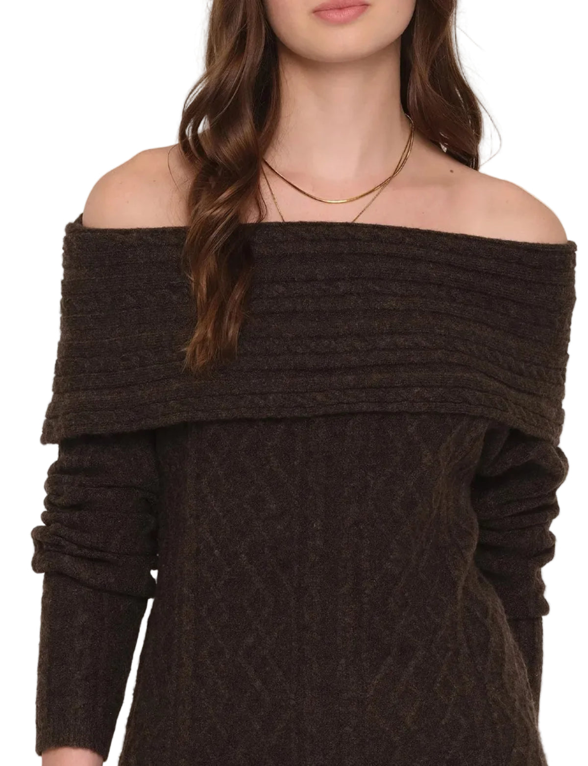 Heartloom  Enly Sweater In Walnut