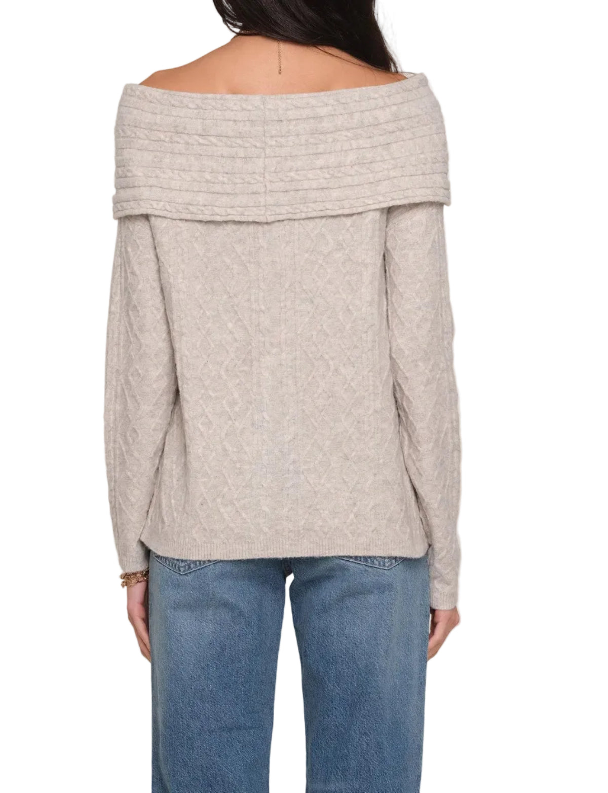 Heartloom  Enly Sweater In Greige