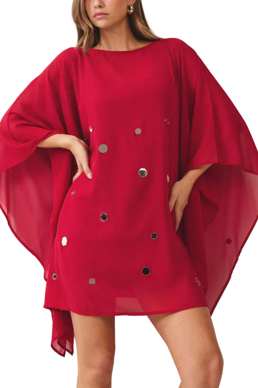 Presley Poncho Mini Dress