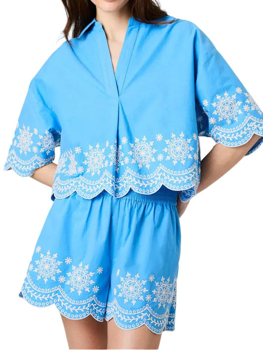 French Connection Alissa Top and Short Set