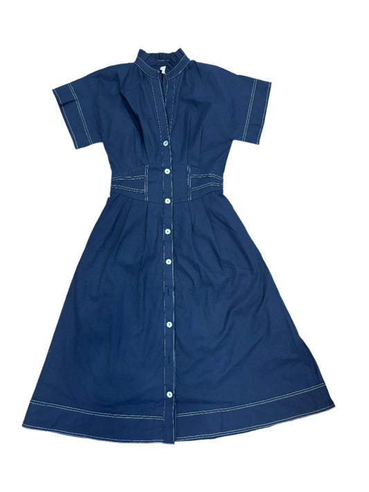 Paige Button Denim Mini Dress