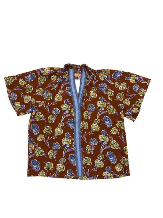 Alex Flower Short Sleeve Top