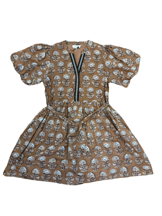 Gracie Puff Sleeve Floral Mini Dress