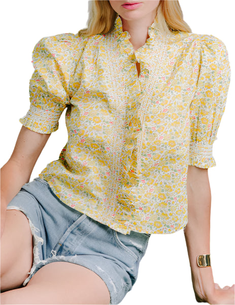 Love The Label Zuri Top Short Sleeve
