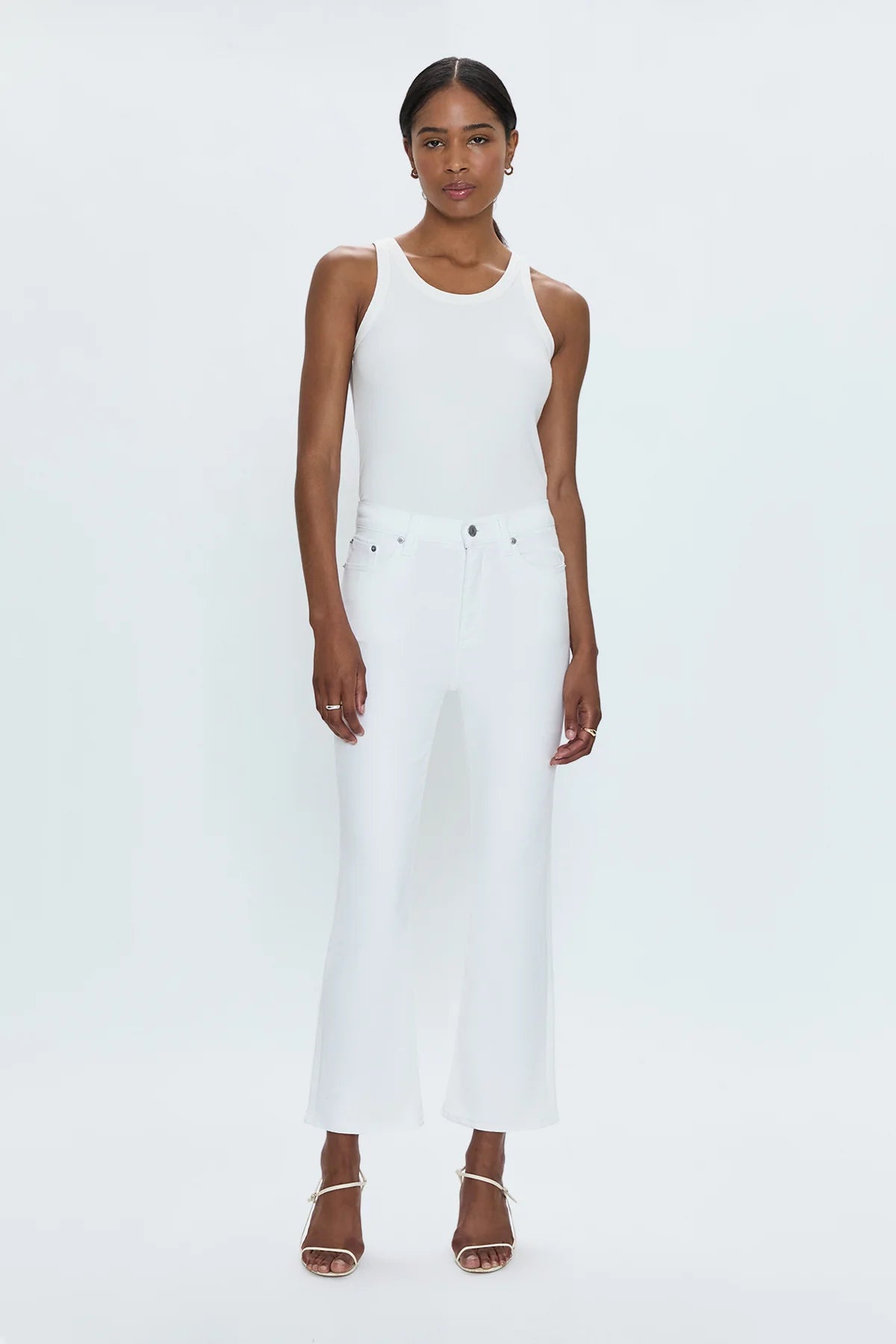 Pistola Lennon High Rise Crop Jeans