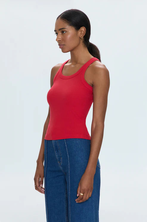 Pistola Christy Curved Hem Tank Top