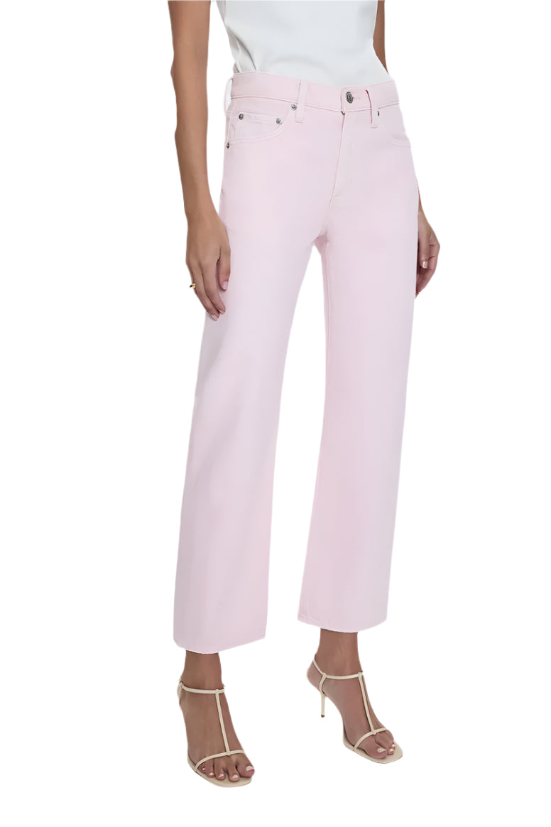 Pistola Lexi Mid Rise Bowed Straight Jeans
