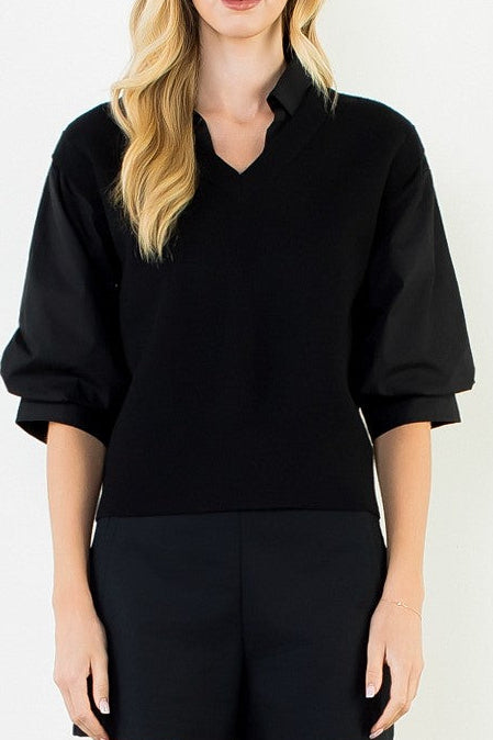Camryn Collared Top