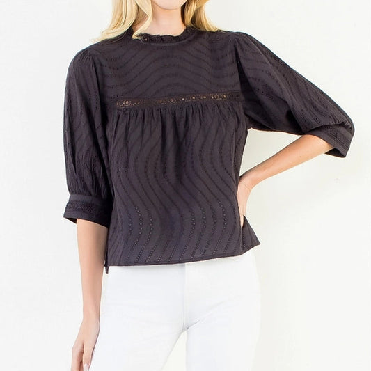 Nova Eyelet Top