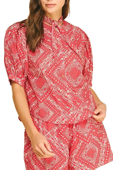 Romy Puff Sleeve Top