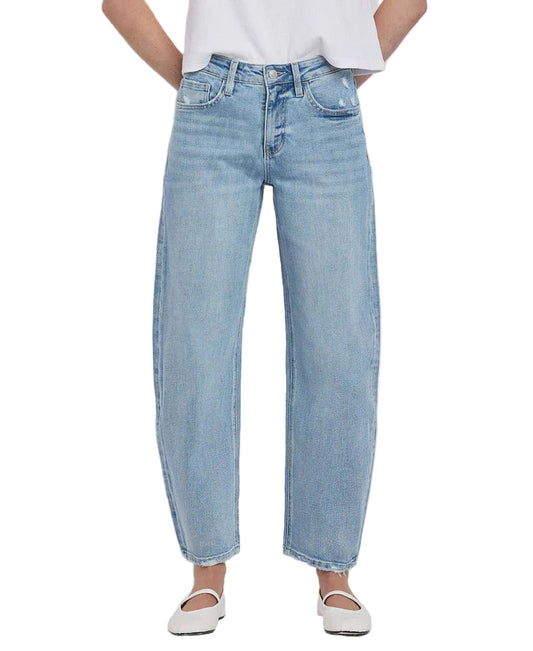 Kennedy High Rise Barrel Jeans