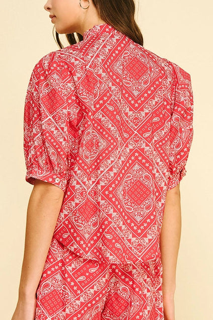 Romy Puff Sleeve Top