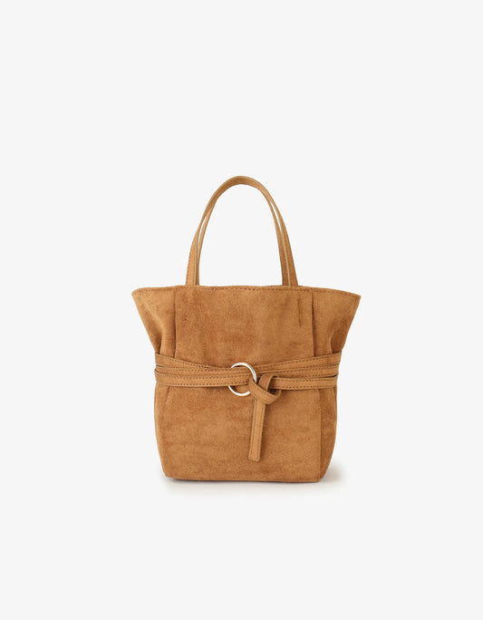 Remi/Reid Blythe Suede Purse In Camel