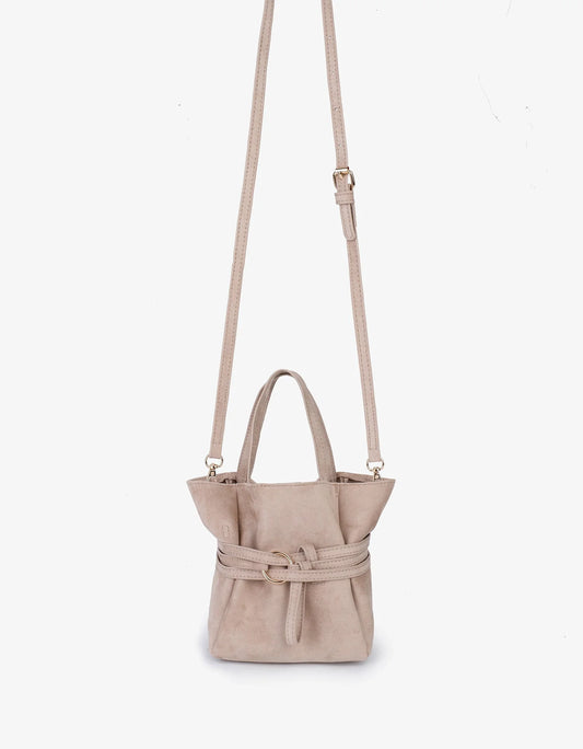 Remi/Reid Blythe Mini Faux Suede in Foundation