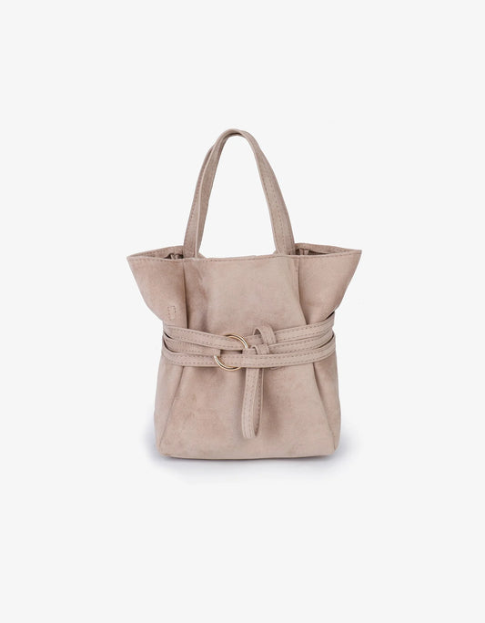 Remi/Reid Blythe Mini Faux Suede in Foundation