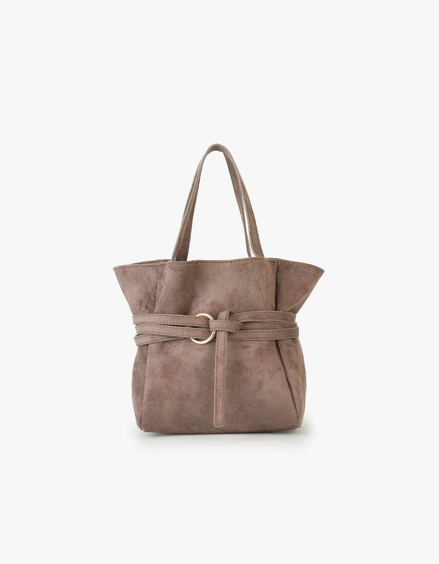 Remi/Reid Blythe Suede Purse In Taupe