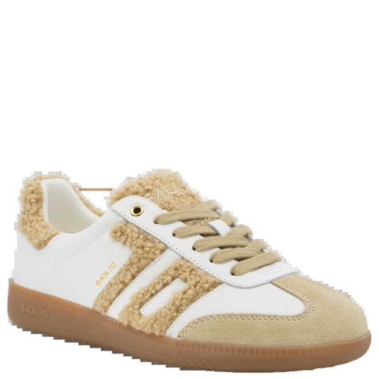 Back 70 Cloud in White Beige Sneakers