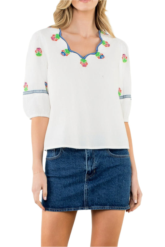 Iris Flower Top